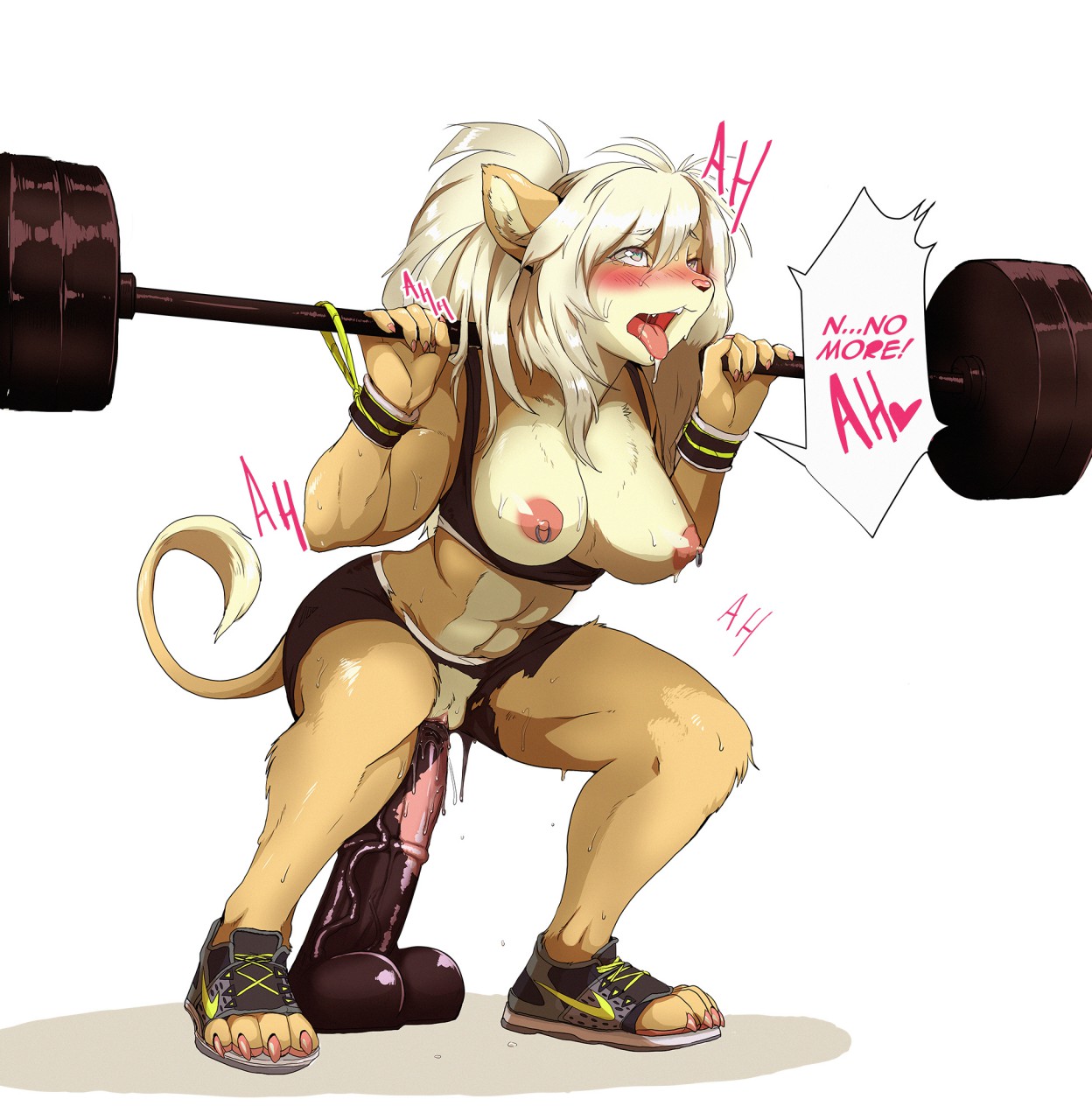 1529627490.shebeast_work_out_lion_color_ver_finished_com_nipple_pierce