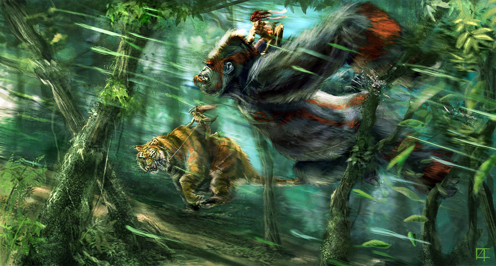damian-buzugbe-gorilla-vs-tiger