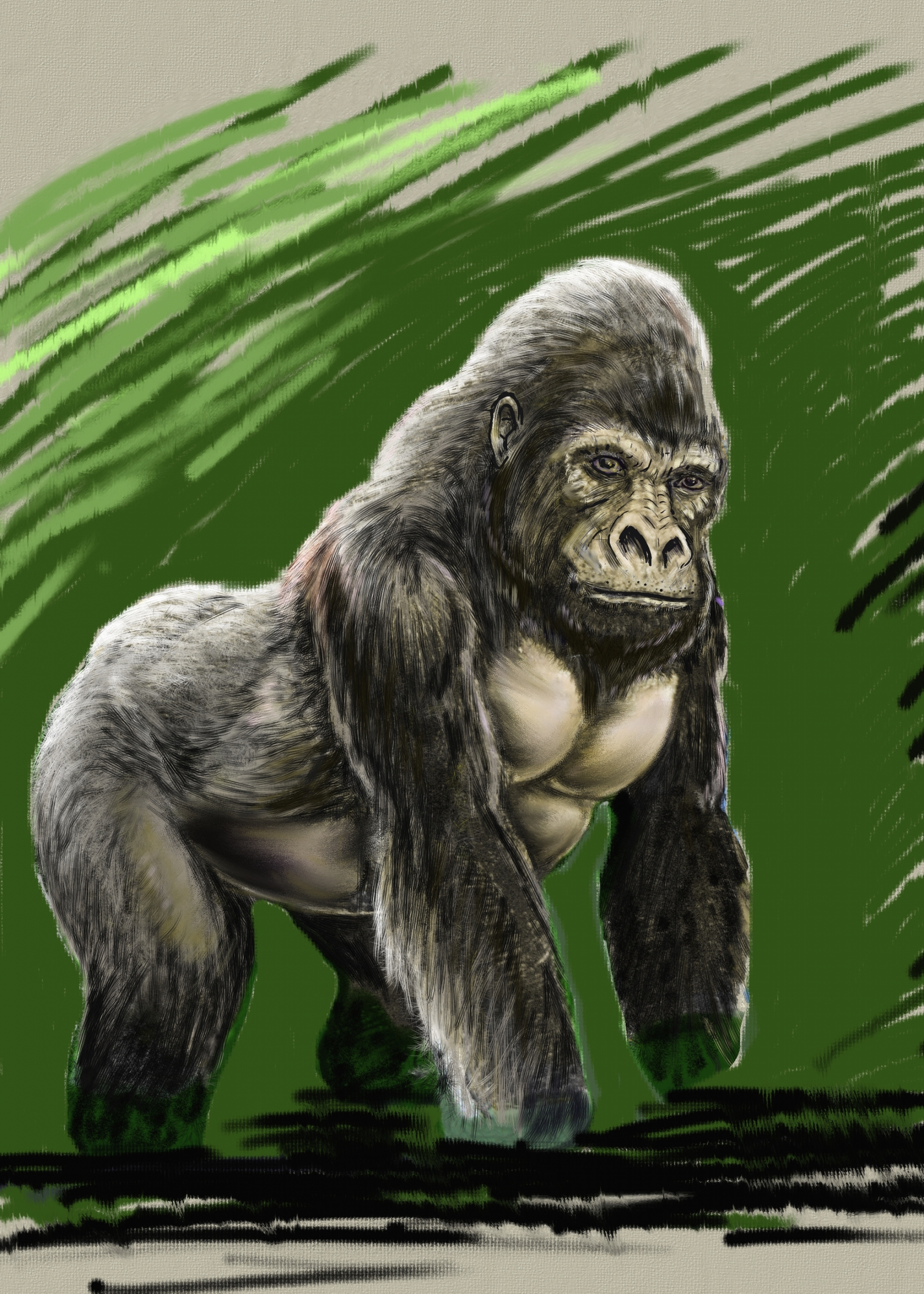 gorilla_digital_sketch_by_bisanti_d3jnigs