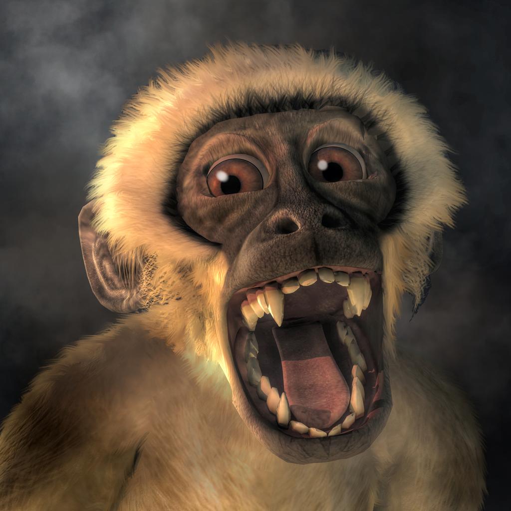 screaming_monkey_by_deskridge_dbv2us6-fullview